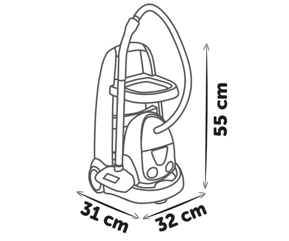 Rowenta Cleaning Trolley+Vacuum Cleaner