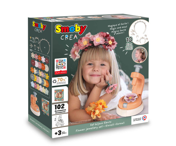 Smoby Crea Flower Jewellery Set