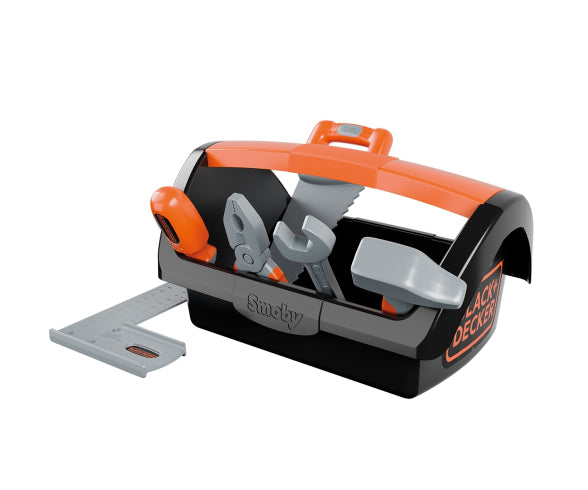 Smoby Black+Decker Tool Box + 6 Tools