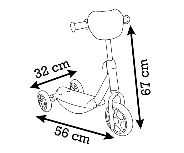 Paw Patrol 3W Scooter