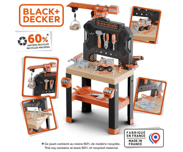 Smoby Black+Decker Bricolo Builder