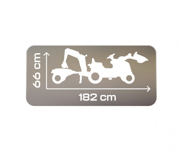 Smoby Builder Max tractor + trailer