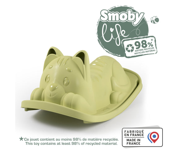 Smoby Life Green Cat Rocker