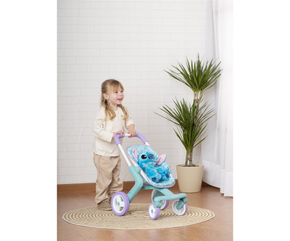 Smoby Stitch Pushchair + Plush