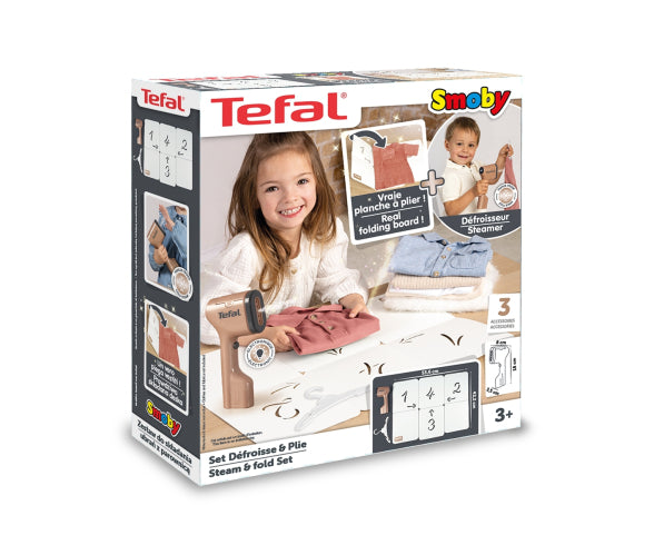 Smoby Tefal Steam&fold Set