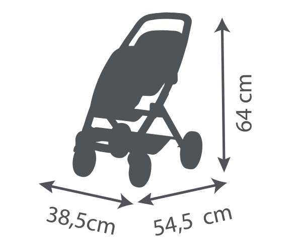 Smoby Maxi-Cosi Twin Pushchair Beige