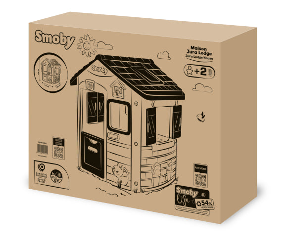 Smoby Life Jura Lodge Playhouse