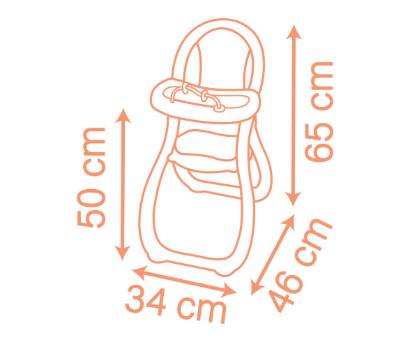 Smoby Baby Nurse Higchair