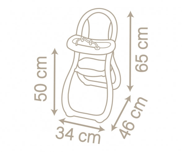 Smoby Baby Nurse Higchair