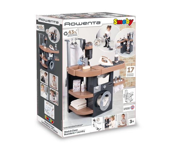 Smoby Rowenta Wash&Clean Laundry