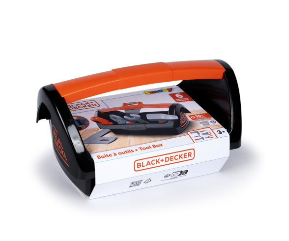 Smoby Black+Decker Tool Box + 6 Tools