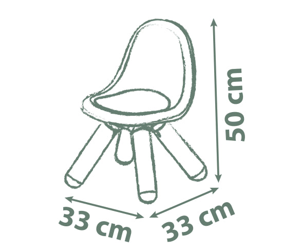 Smoby Life Kid Chair Green