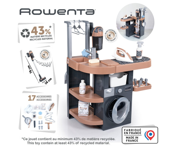 Smoby Rowenta Wash&Clean Laundry
